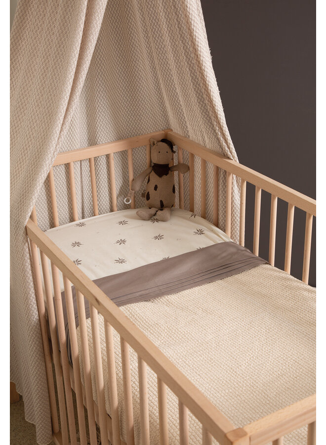 Tuck-Inn bettdecke placket 60 x 120cm Warm Grey