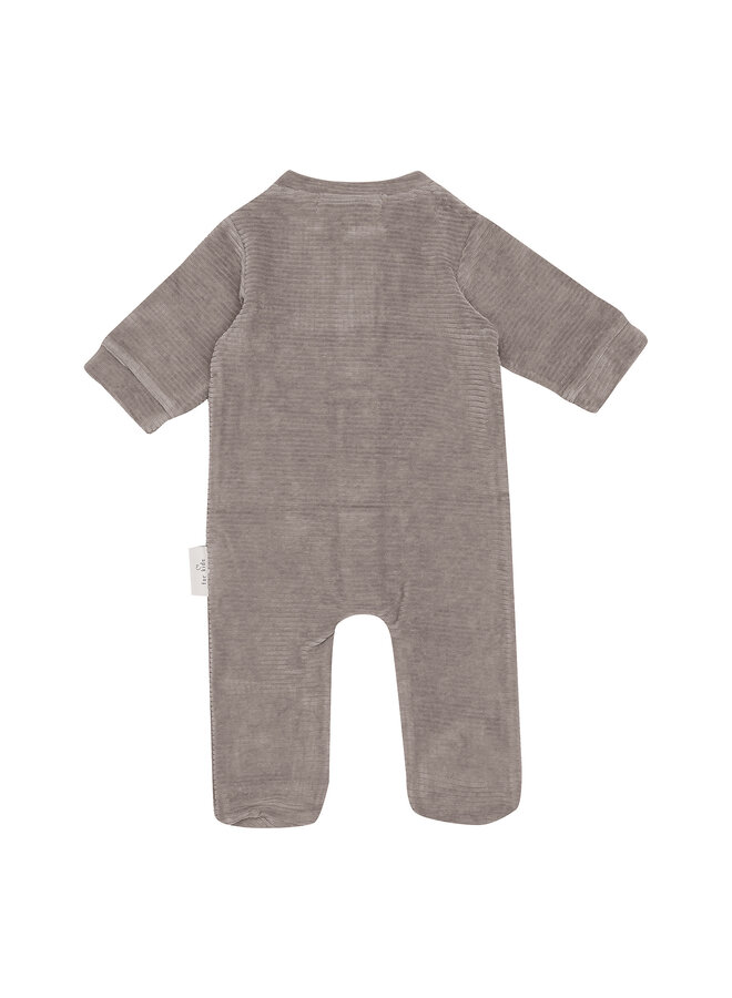 Boxpakje 62/68 Warm Grey velvet rib