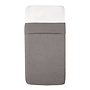 Tuck-inn blanket 60 x 120cm Warm Grey velvet rib