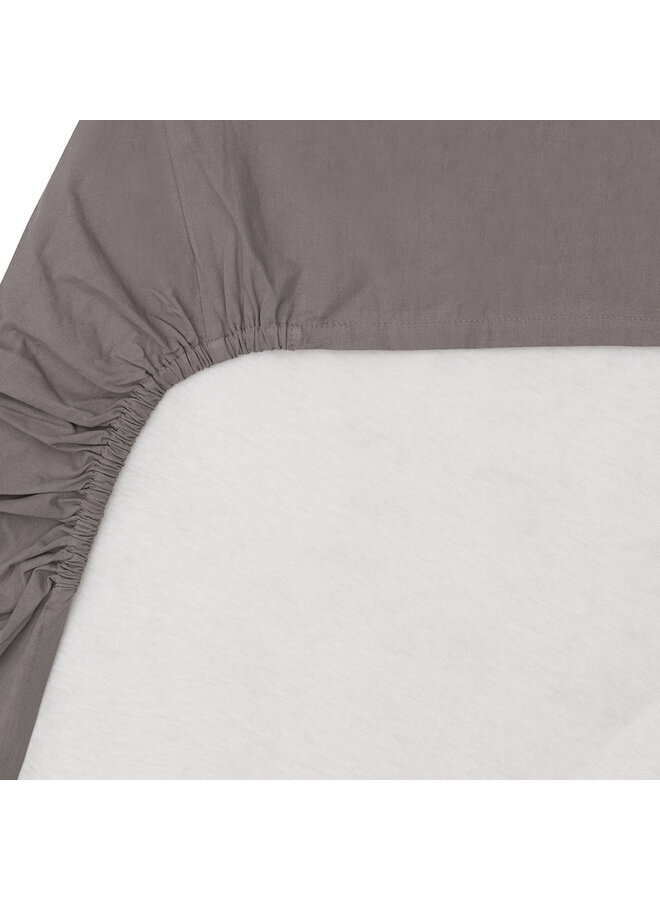 Tuck-Inn sheet placket 40 x 80cm Warm Grey