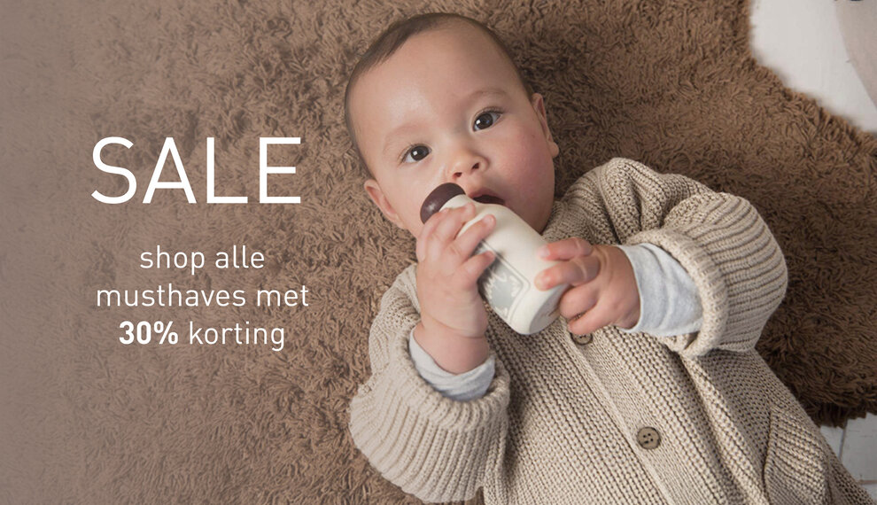 SALE - baby musthaves met 30% korting