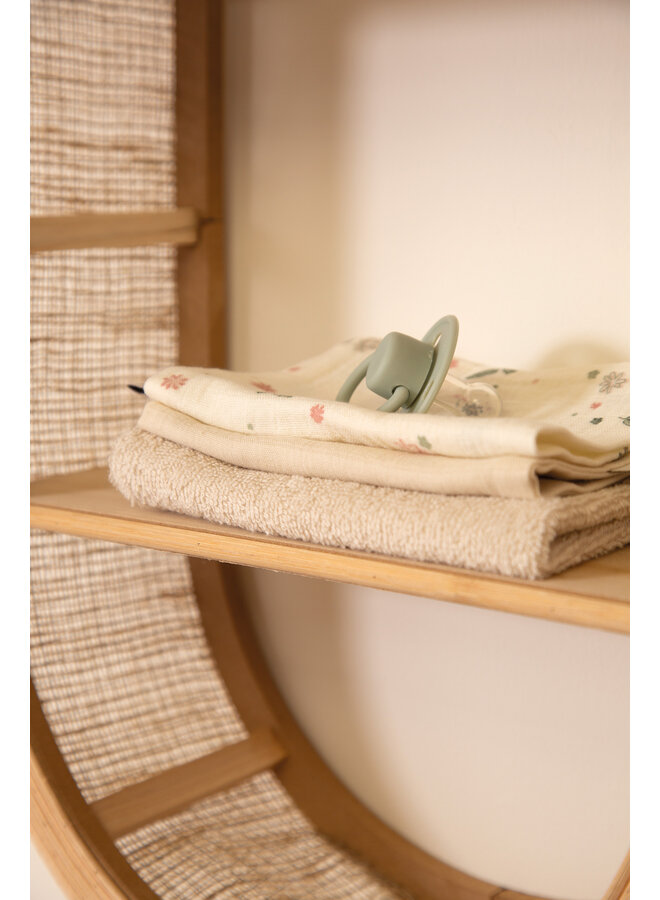 Muslin towel 65*65cm single pack Vintage Flowers
