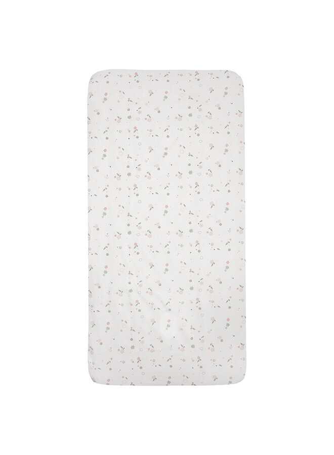 Hoeslaken 60 x 120cm Vintage Flowers