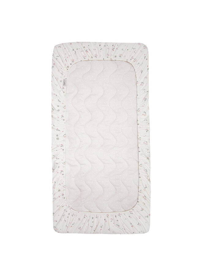 Fitted sheet 60 x 120cm Vintage Flowers