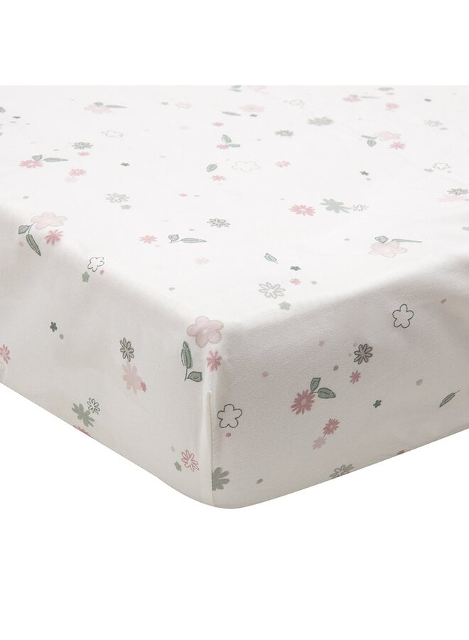 Spannbetuch 40 x 80cm Vintage Flowers