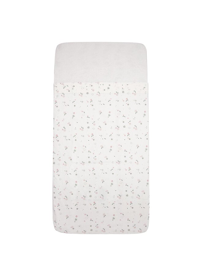 Tuck-inn sheet placket 40 x 80cm Vintage Flowers