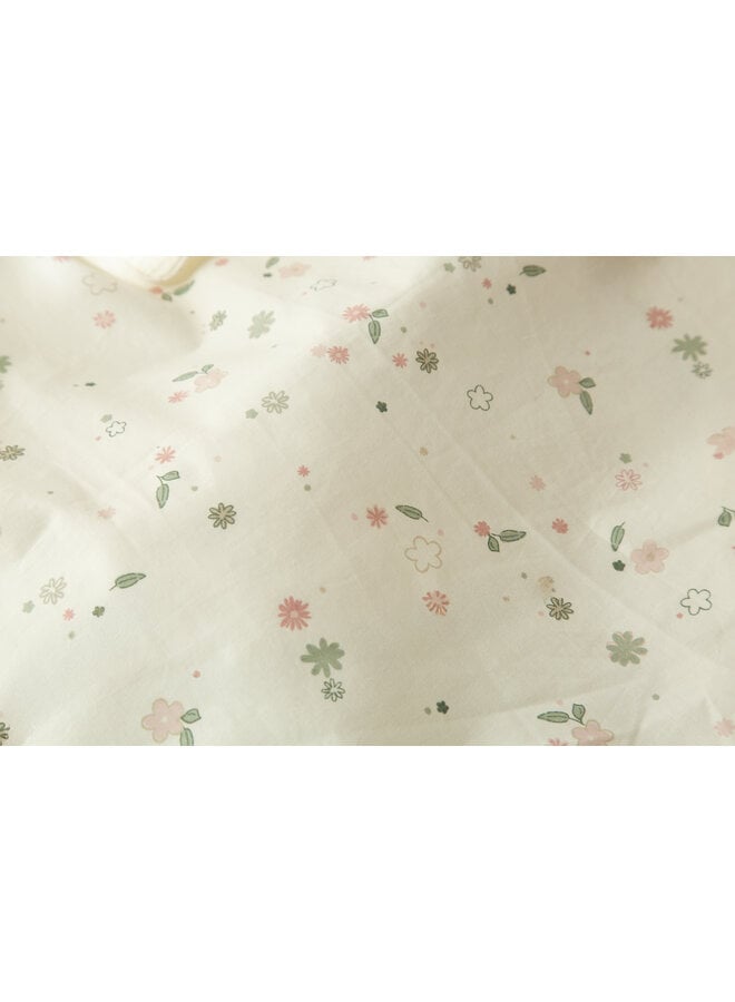 Tuck-inn sheet placket 60 x 120cm Vintage Flowers
