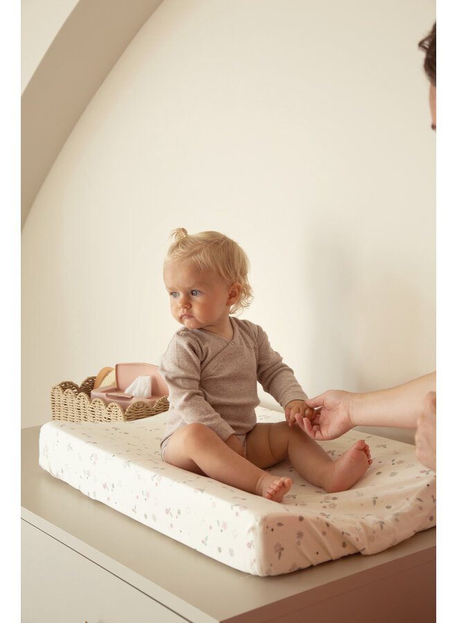 Changing pad cover 70*50cm Vintage Flowers