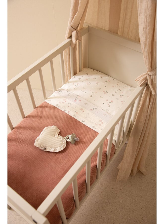 Pacifier cloth Heart Soft Sand velvet rib