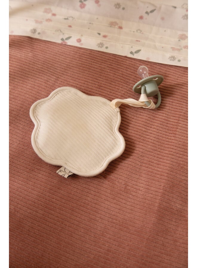 Speen-knuffeldoekje wolk Soft Sand velvet rib