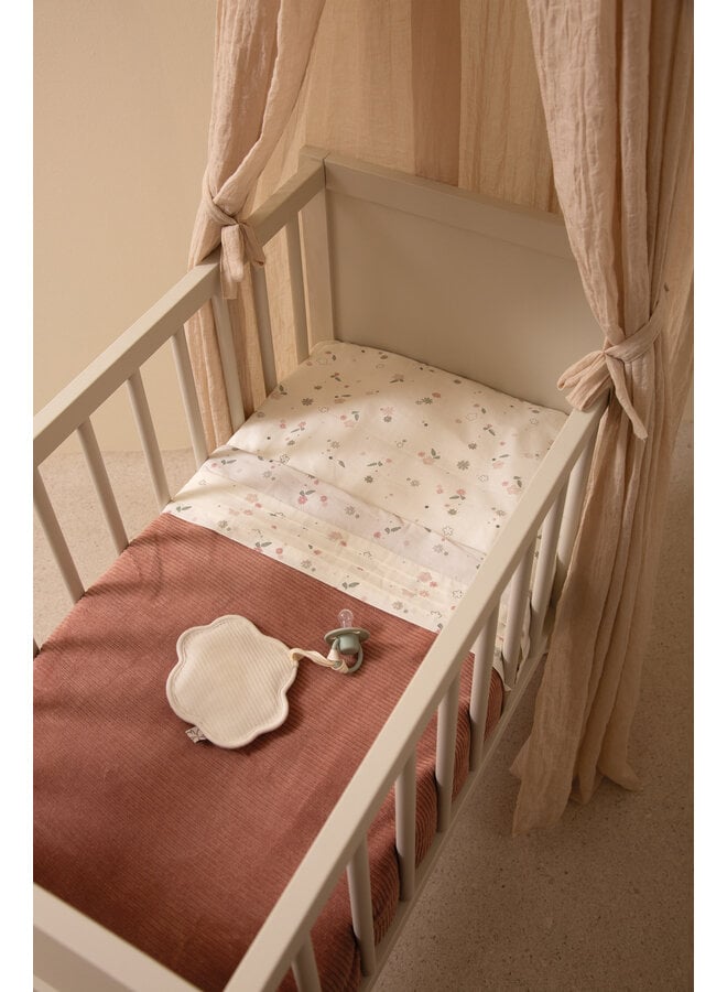 Speen-knuffeldoekje wolk Soft Sand velvet rib