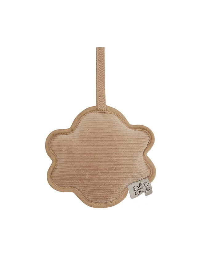 Schnuller-Schmusetuch Wolke Urban Taupe velvet rib