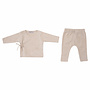 Clothing Set 62/68 soft sand velvet rib