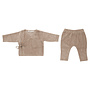 Clothing Set 62/68 Urban Taupe velvet rib