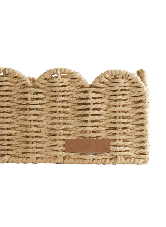 Commode mandje geweven
