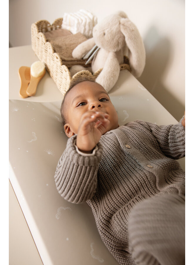 Boxanzug 62/68 Warm Grey knitted