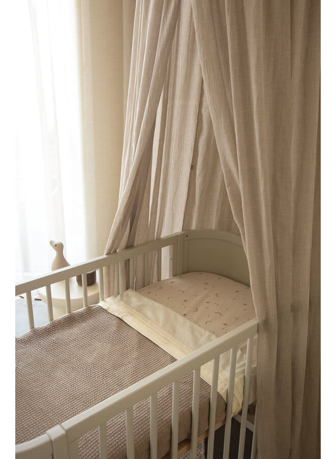 Tuck-Inn ledikantdeken 60x120 Warm Grey waves