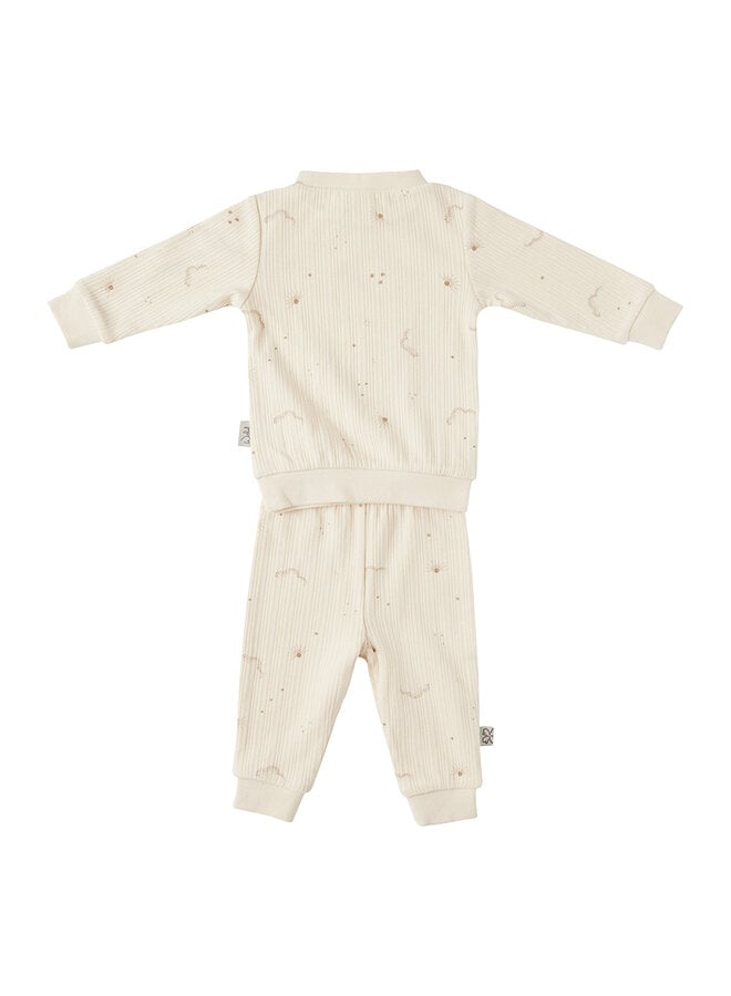 Pyjama Größe 62 Taupe