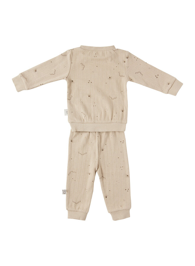 Pyjama Größe 62 Dark Taupe