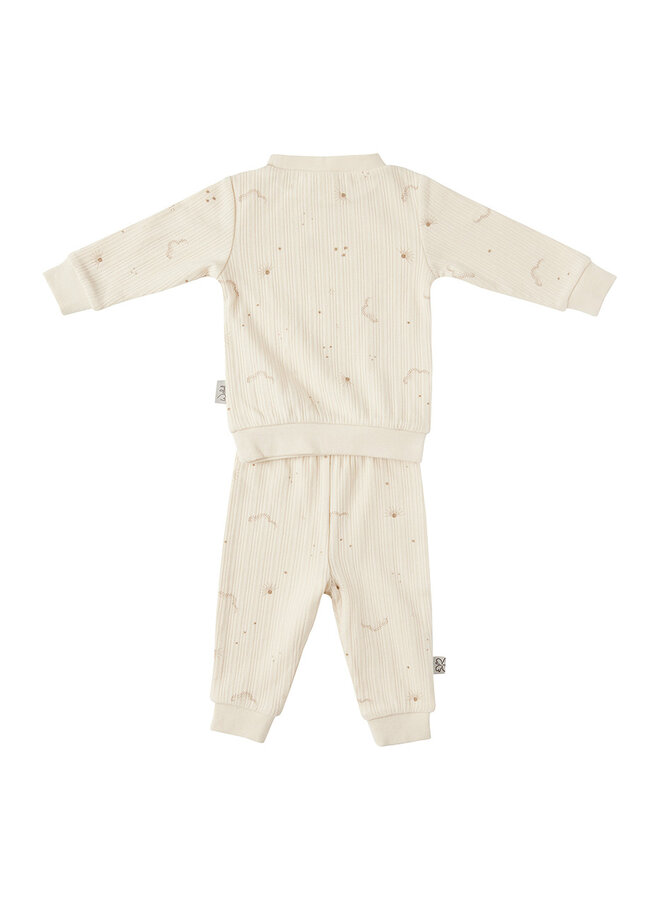 Pyjama maat 68 Taupe