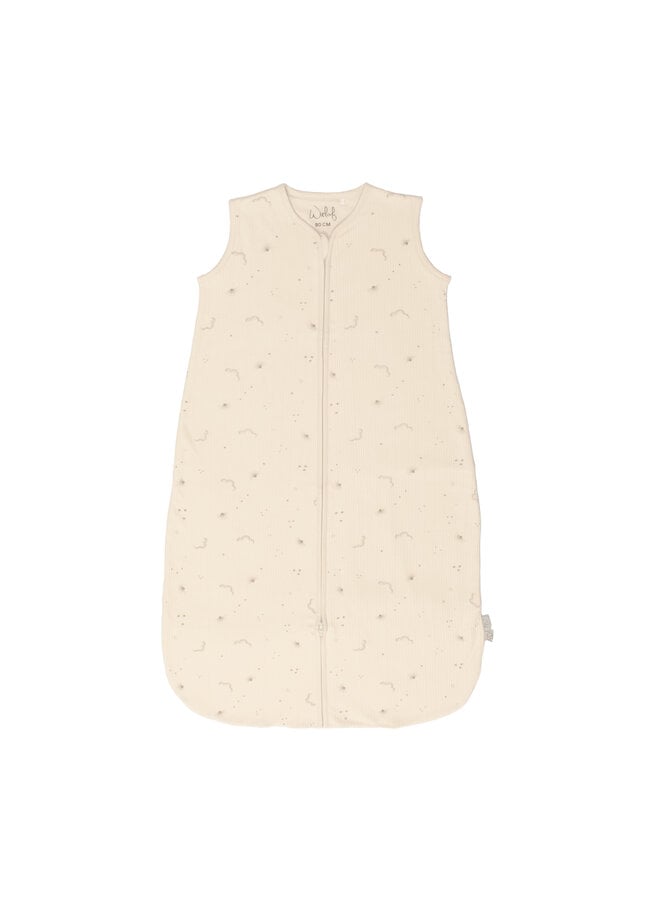 Zomerslaapzak jersey 70cm Galaxy Dreams taupe
