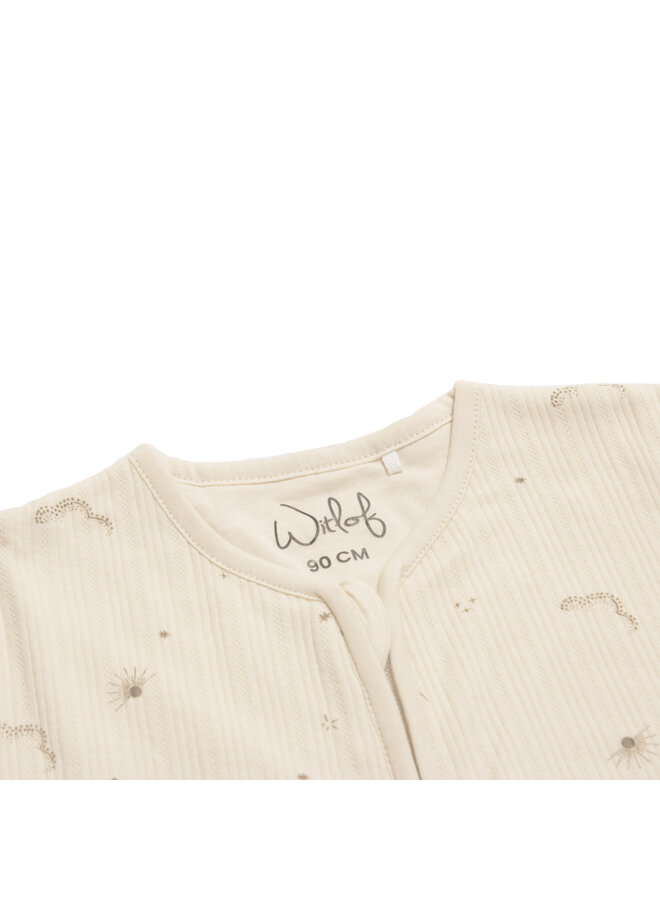 Summersleepingbag jersey 70cm Galaxy Dreams taupe