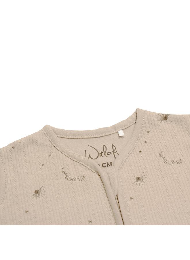 Summersleepingbag jersey 90cm Galaxy Dreams dark taupe