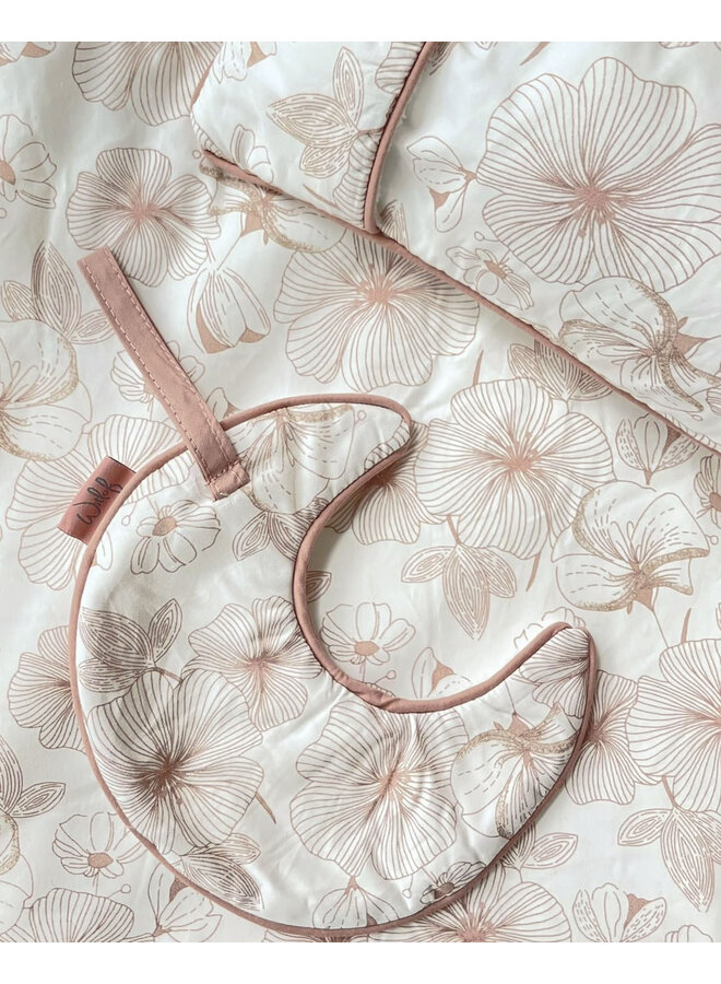 Schnuller/Kuscheldecke Flower Powder