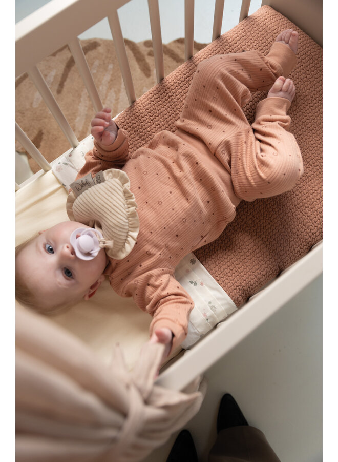 Pacifier cloth Heart Soft Sand velvet rib