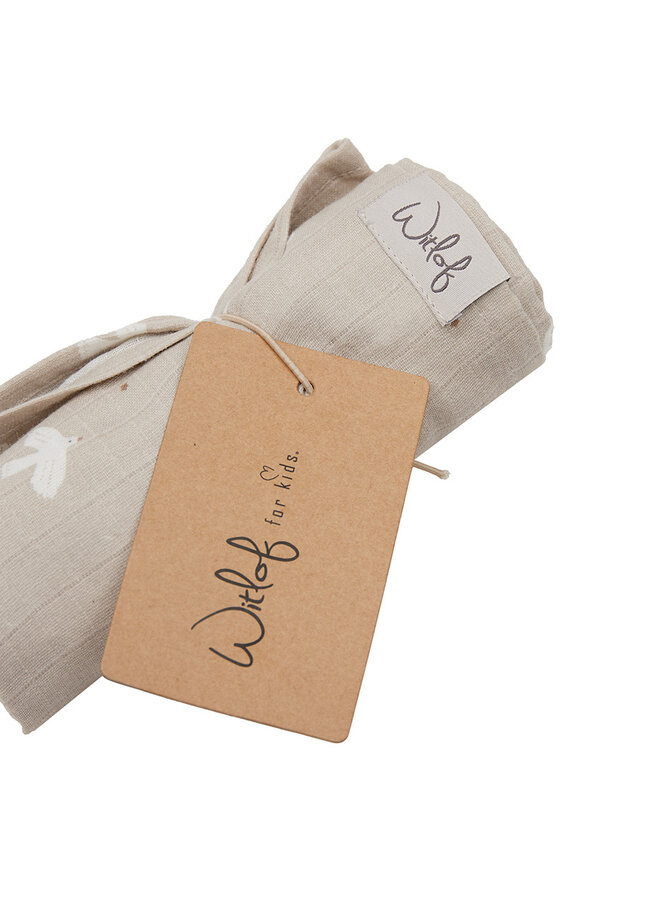 Mulltuch 65*65cm single pack Soft Wings
