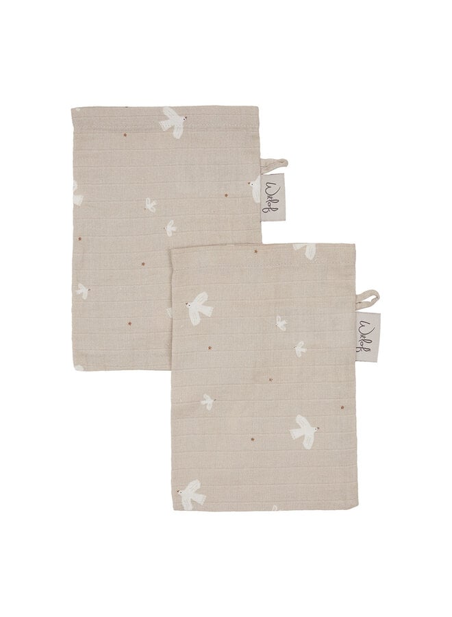Hydrofiele washand 2pack Soft Wings