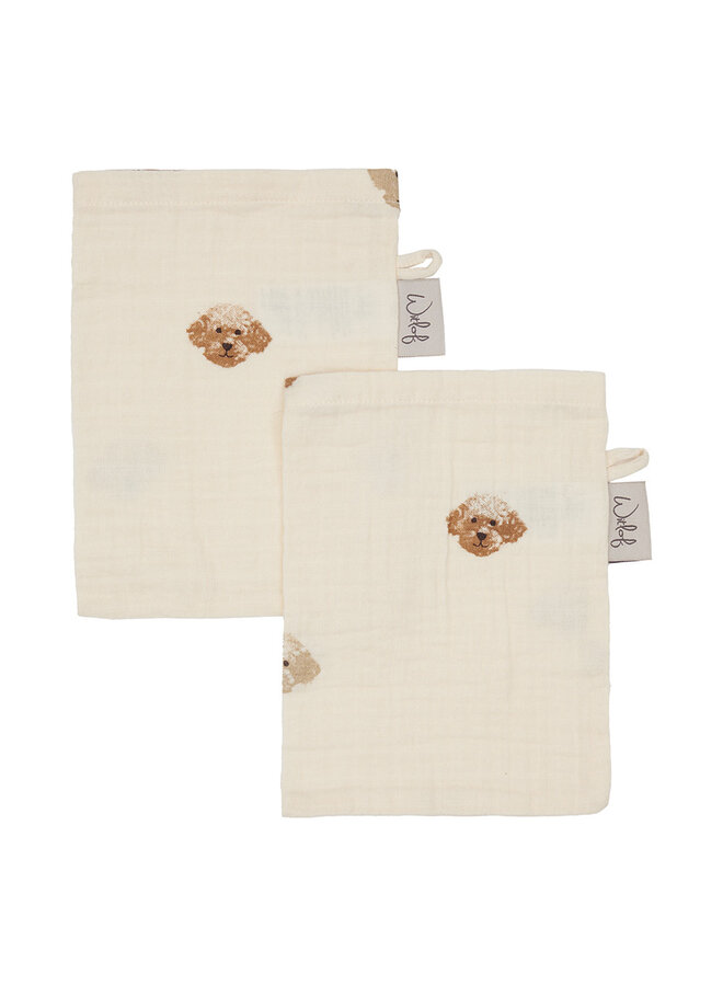 Hydrofiele washand 2pack Little Doodle