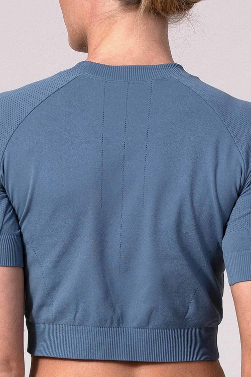 AMARANTE Cropped shirt AMARANTE Zen Blue