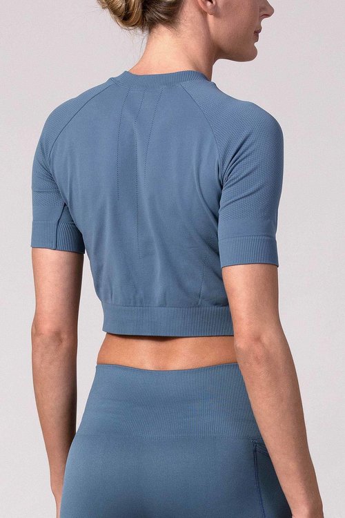 AMARANTE Cropped shirt AMARANTE Zen Blue