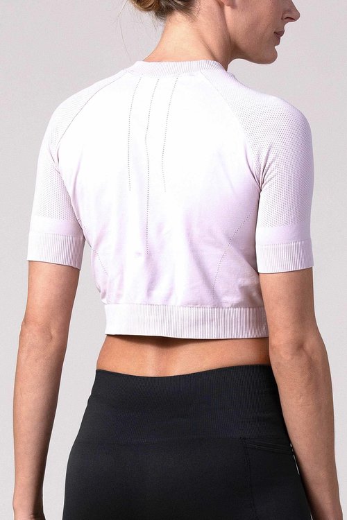 Cropped Tee AMARANTE Pale Lilac AMARANTE Cropped Tee AMARANTE Pale Lilac