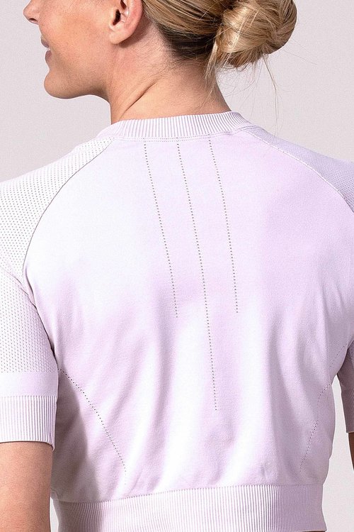 Cropped Tee AMARANTE Pale Lilac AMARANTE Cropped Tee AMARANTE Pale Lilac