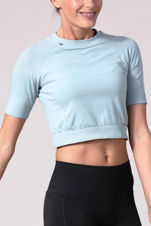 Cropped Tee AMARANTE Mirage Grey AMARANTE Cropped Tee AMARANTE Mirage Grey