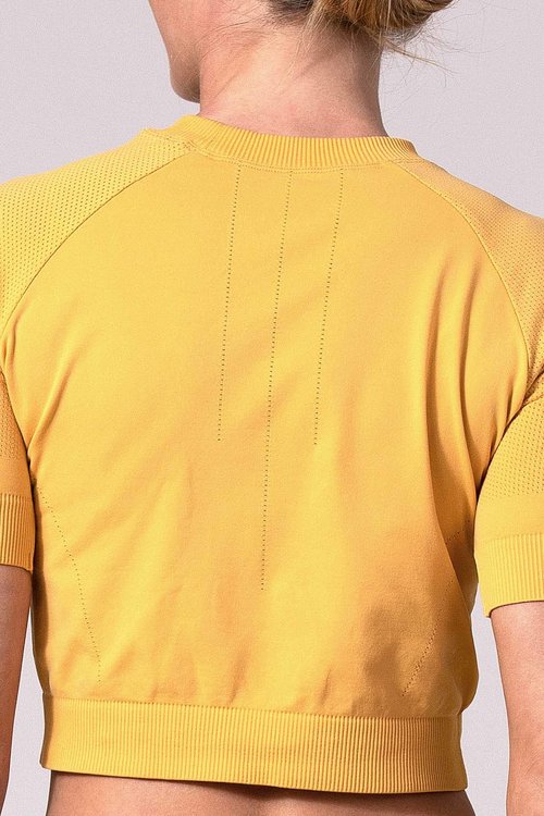 AMARANTE Cropped shirt AMARANTE Honey Gold