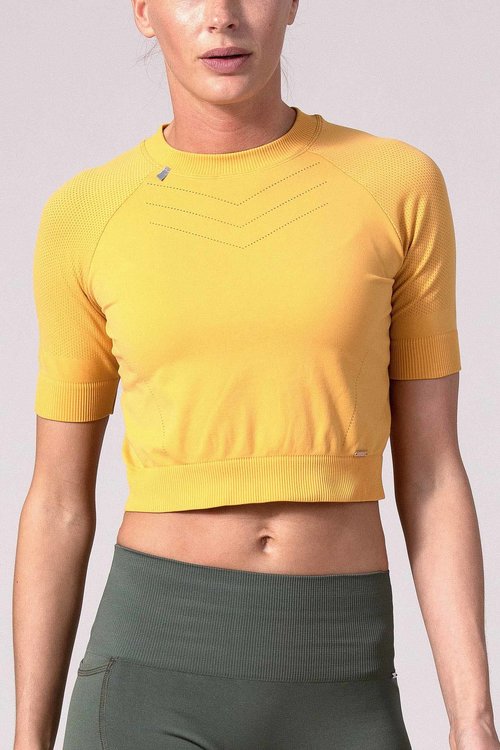 AMARANTE Cropped shirt AMARANTE Honey Gold