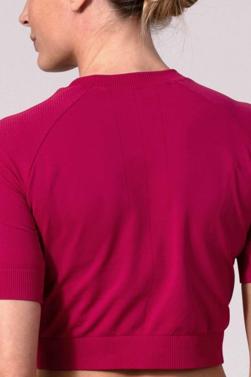 AMARANTE Cropped shirt AMARANTE Cherry Pink