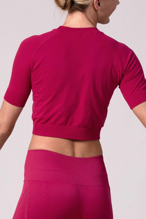 AMARANTE Cropped shirt AMARANTE Cherry Pink