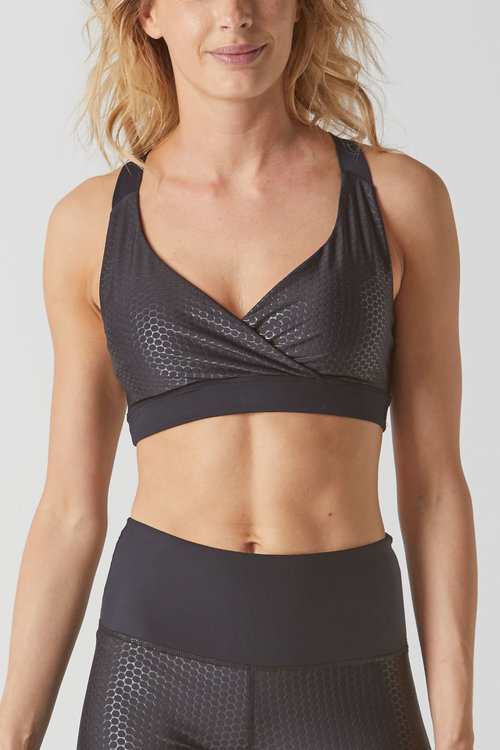 Cross-over Sportsbra CHAMELEON UNLEASHED Cross-over Sportsbra CHAMELEON