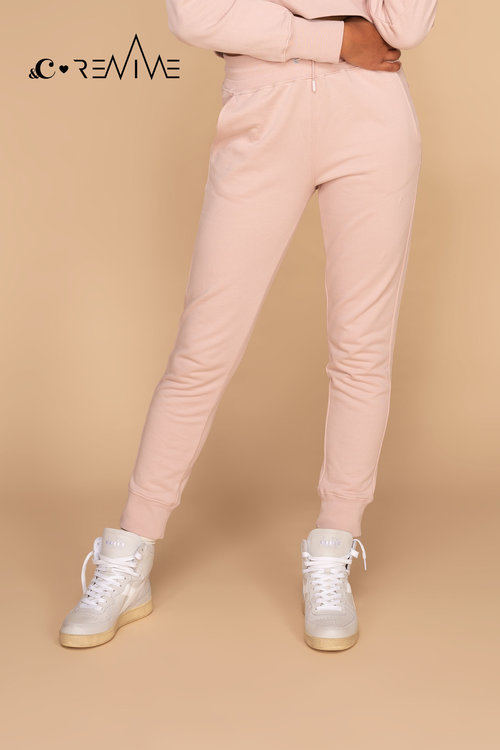 Long Length Jogging Pants &C x REVIVE Blush Pink &C x REVIVE Long Length Jogging Pants &C x REVIVE Blush Pink