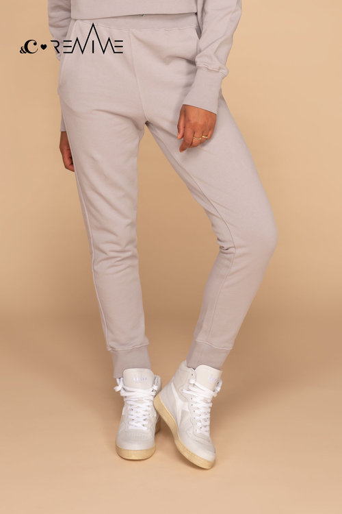Long Length Jogging Pants &C x REVIVE Light Grey &C x REVIVE Long Length Jogging Pants &C x REVIVE Light Grey