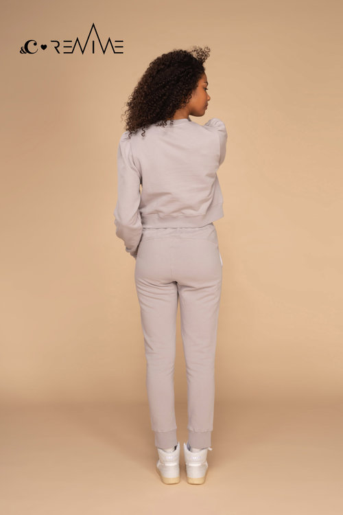 Basic Jogging Pants &C x REVIVE Light Grey &C x REVIVE Basic Jogging Pants &C x REVIVE Light Grey
