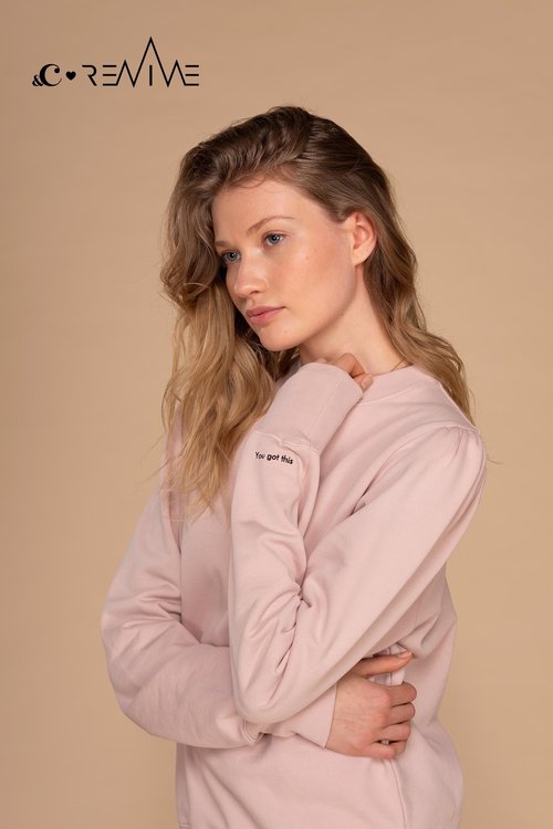 Long sweater &C x REVIVE Blush Pink &C x REVIVE Long sweater &C x REVIVE Blush Pink