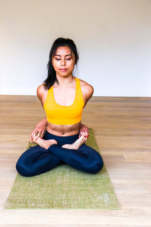 REVIVE Performance Lifestyle Yogamat NATURE - bruin