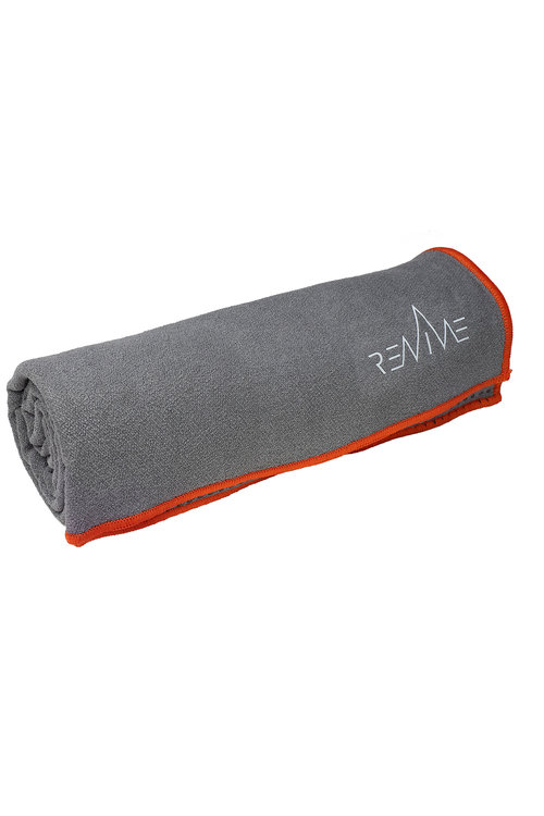 REVIVE Performance Lifestyle Yoga GRIP towel  - grey
