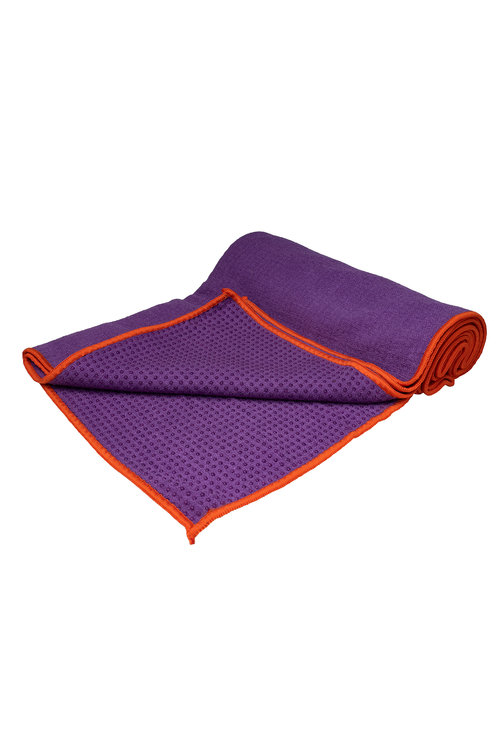 Yoga GRIP handdoek  - paars REVIVE Performance Lifestyle Yoga GRIP handdoek  - paars