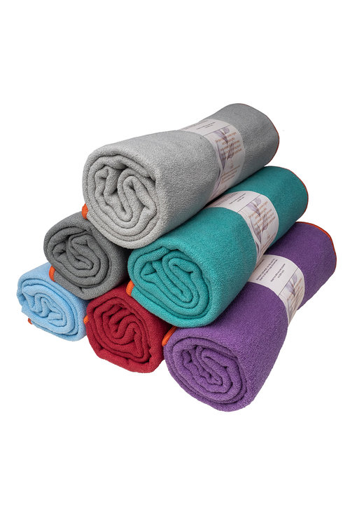 Yoga GRIP handdoek  - blauw REVIVE Performance Lifestyle Yoga GRIP handdoek  - blauw